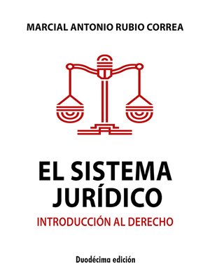 cover image of El sistema juridico